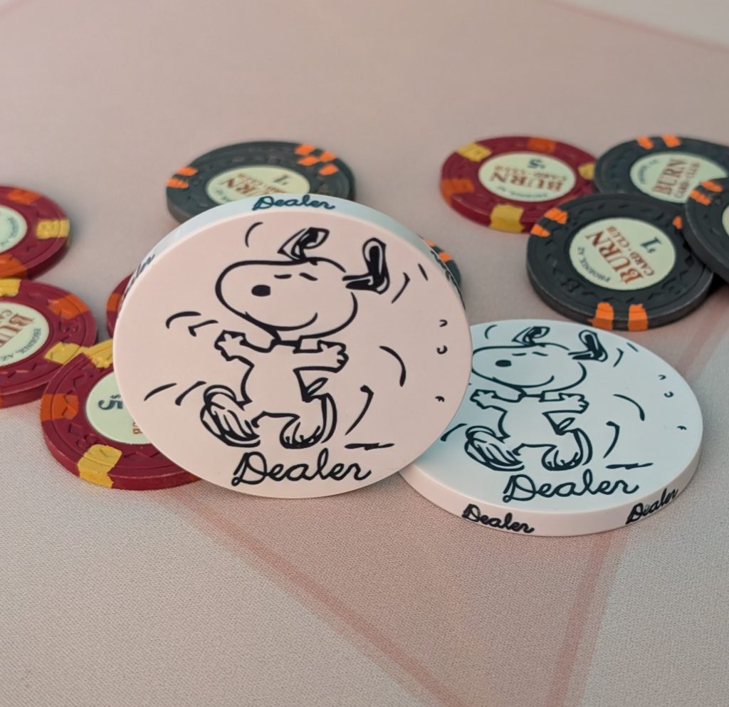 Snoopy Dealer Button