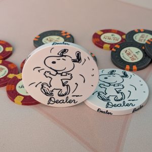 Snoopy Dealer Button
