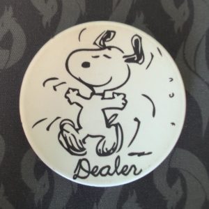 Snoopy Dealer Button