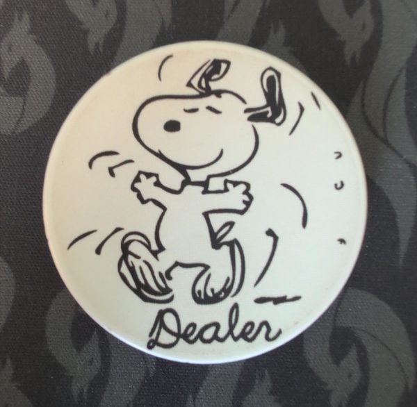 Snoopy Dealer Button