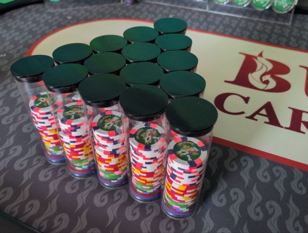 Poker Chip Starting Stack Tubes, 10-Pack - Image 3