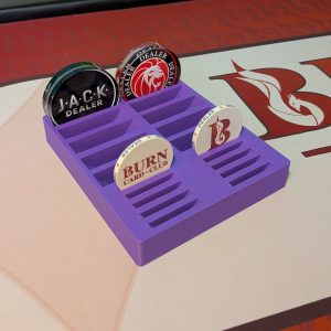 Dealer Button Storage